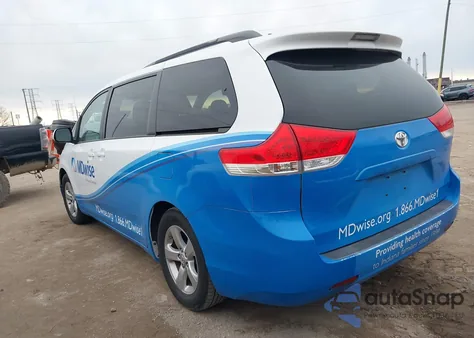 2013 Toyota Sienna Le V6 8 Passenger из США, поврежденный, VIN 5TDKK3DC3DS298183